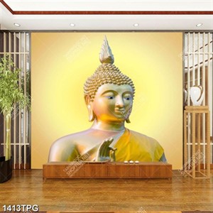 Tranh Phật A Di Đà cỡ lớn đẹp