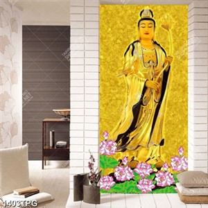 Tranh Quan Âm Mạ vàng chất lượng cao