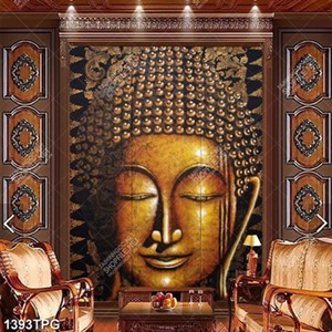 Tranh điêu khắc mặt Phật chất lượng cao