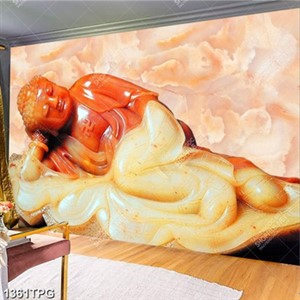 Tranh tượng Phật niết bàn bằng ngọc đẹp