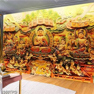 Tranh Tường điêu khắc Phật
