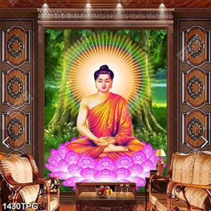 Tranh Phật Thích Ca đẹp cỡ lớn