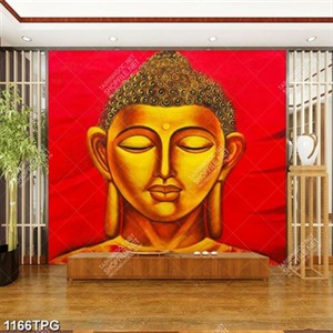 Tranh sơn dầu điêu khắc Phật