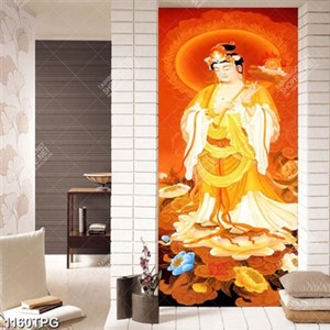 Tranh Phật Quan Âm hiển linh