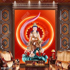 Tranh Tượng Phật chất lượng cao in kính đẹp