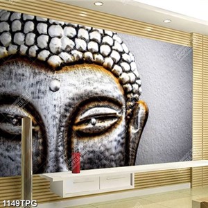 Tranh điêu khắc mặt tượng Phật