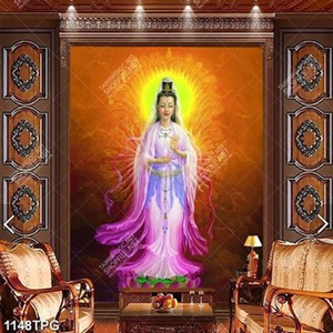 Tranh sơn dầu Quan Âm