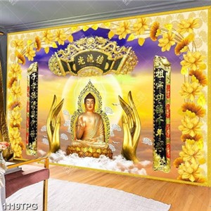 Tranh thờ Phật Thích Ca độc đáo