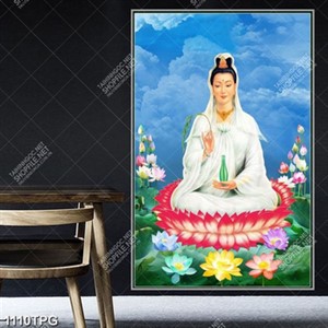 Tranh Phật Quan Âm chất lượng cao