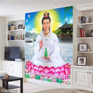 Tranh Nam Mô Quan Thế Âm Bồ Tát
