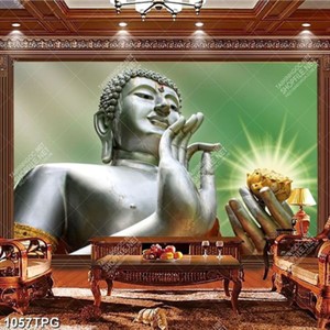 Tranh tượng Phật bằng bạc chất lượng cao