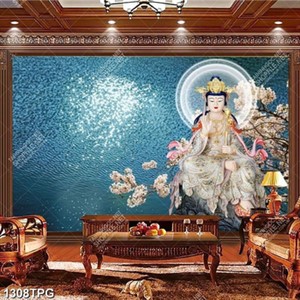 Tranh tượng Quan Âm chất lượng cao đẹp