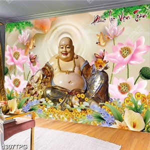 Tranh Phật Di Lặc chất lượng cao