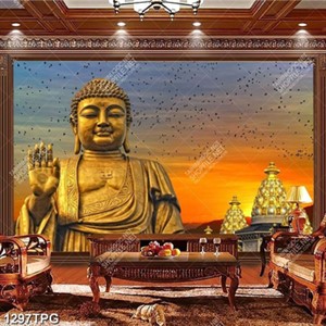 Tranh Phật A Di Đà chất lượng cao trên núi