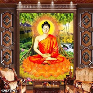 Tranh Nam Mô Bổn Thích Ca Ni Phật đẹp