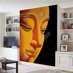 Tranh mặt Phật chất lượng cao