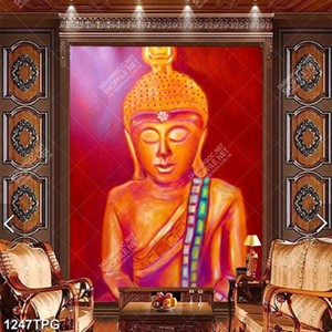 Tranh sơn dầu Phật chất lượng cao