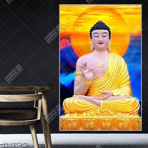 Tranh Phật A Di Đà siêu nét