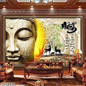 Tranh thư pháp Đức Phật chất lượng cao