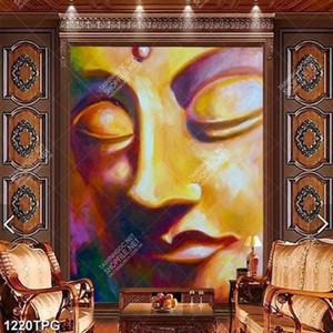 Tranh sơn dầu Phật A Di Đà