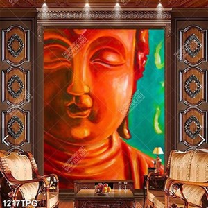 Tranh sơn dầu Đức Phật chất lượng cao