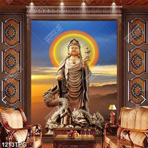 Tranh Tượng Quan Âm bằng đồng chất lượng cao