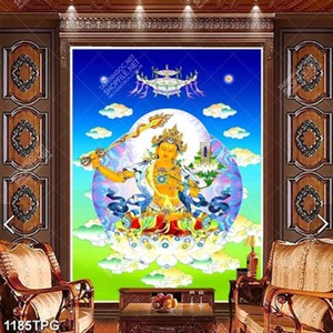 Tranh Phật trên trời chất lượng cao