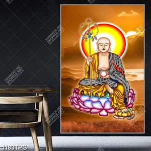 Tranh thờ Địa Tạng Vương Bồ Tát