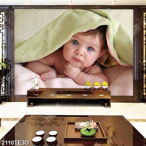 Tranh bé cute in uv