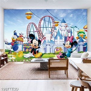 Tranh chuột Mickey và vịt Donald
