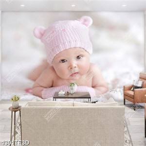 Tranh bé con treo phòng ngủ đẹp