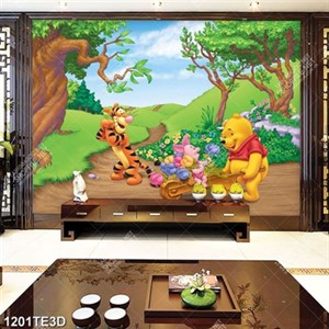 Tranh hổ và gấu pooh