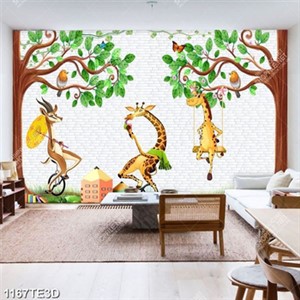 Tranh hươu dán tường đẹp