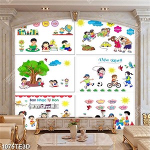 Tranh dạy trẻ mầm non chất lượng cao