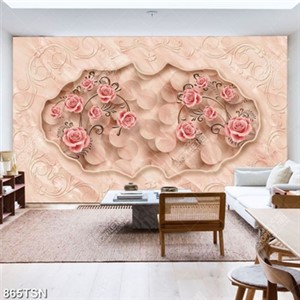 Tranh thảm hoa hồng chất lượng siêu nét