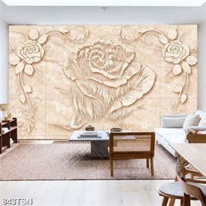 Tranh thảm hoa hồng chất lượng cao