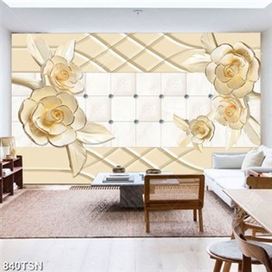 Tranh thảm hoa hồng chất lượng cao