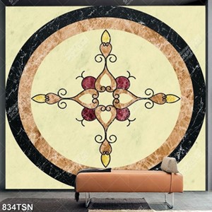 Tranh in gạch hoạ tiết tròn