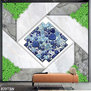 Tranh mẫu 3D in gạch nhà tắm