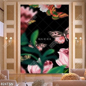 Tranh thảm hoa văn hiệu GUCCI