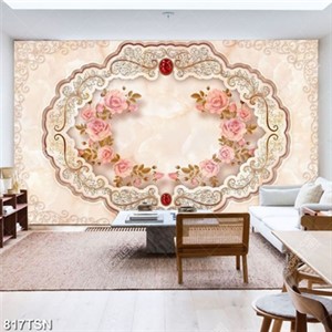 Tranh thảm hoa văn hoạ tiết hoa đẹp