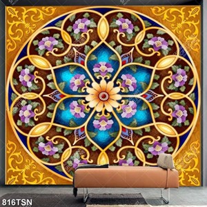 Tranh thảm hoa văn màu sắc đẹp