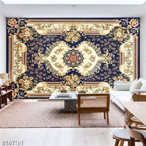 Tranh thảm hoạ tiết hoa văn cổ điển mới nhất hiện nay