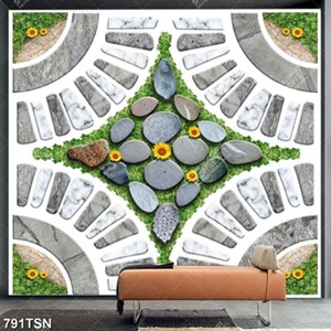 Tranh in gạch lát sàn phòng tắm chất lượng cao