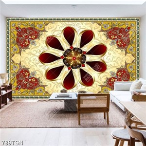 Tranh thảm hoạ tiết đẹp