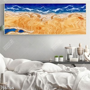 Tranh thảm sóng biển