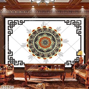 Tranh gạch hoa văn in chất lượng cao