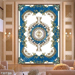 Tranh thảm hoa văn cổ điển in chất lượng cao