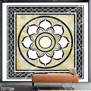 Tranh in gạch hoa văn