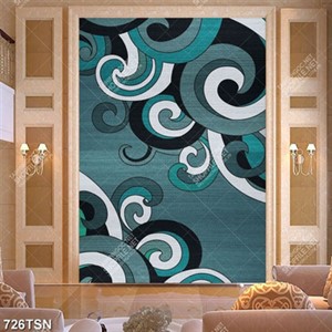 Tranh thảm hoa văn sóng biển